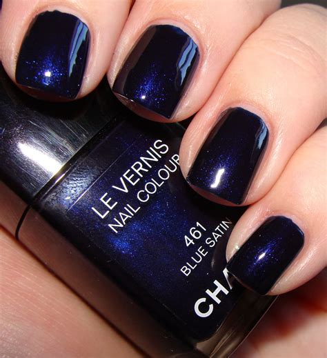 chanel black satin nail polish dupe|chanel nail polish navy blue.